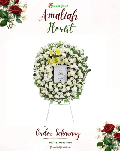 Krans Bunga Duka Cita di Cintakarya
